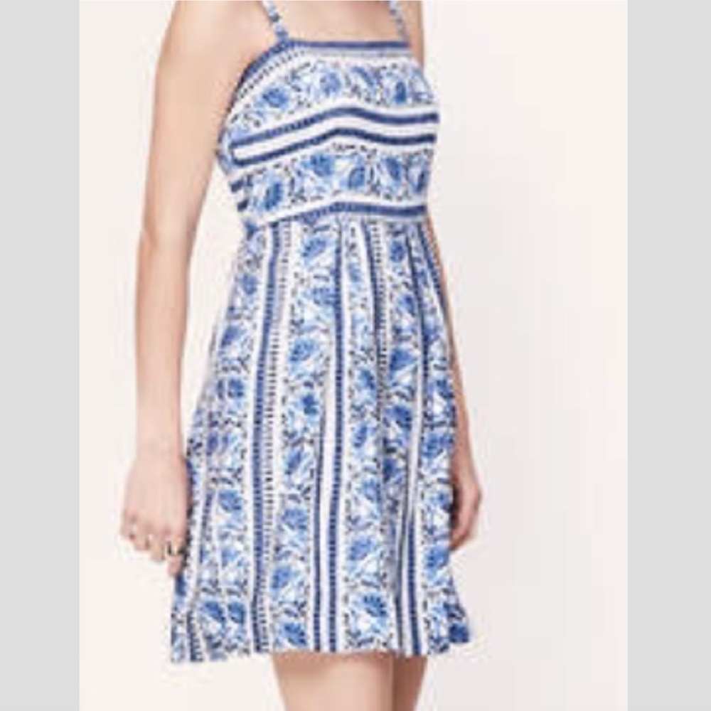 NWOT Loft Floral Print Dress (10)